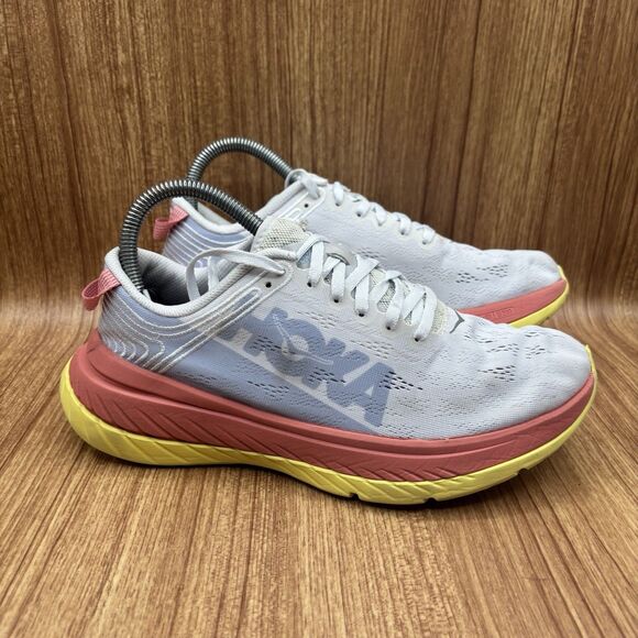 Hoka One One Carbon X Nimbus Cloud Lantana Women’s Size 7.5 Sneakers - Picture 1 of 9